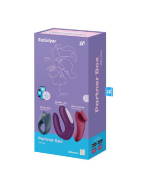 Coffret 3 sextoys connectés Partner Box 3 Satisfyer