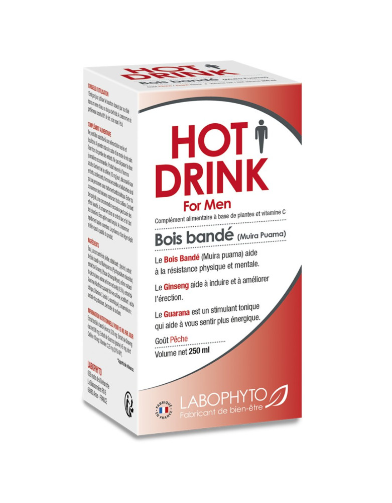 Hot Drink Homme Bois bandé 250 ml