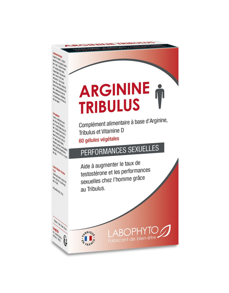 Arginine Tribulus performance sexuelle 60 gélules