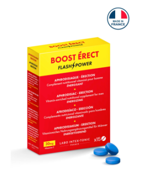 Stimulant homme Boost Erect 15 comprimés
