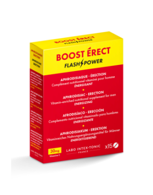 Stimulant homme Boost Erect 15 comprimés