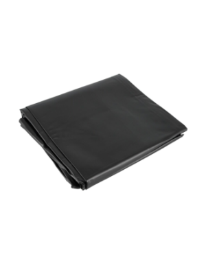 Drap de lit en vinyle noir 200 x 230 cm 