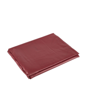 Drap de lit en vinyle rouge 200 x 230 cm