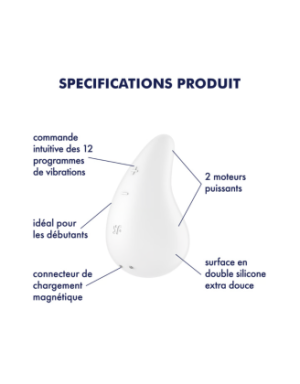 Vibromasseur Dew Drop - Satisfyer