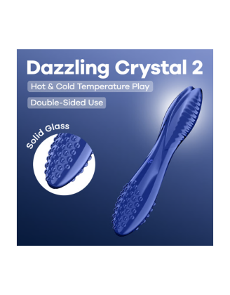 Gode en verre Dazzling Crystal 2 - Satisfyer