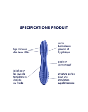 Gode en verre Dazzling Crystal 2 - Satisfyer