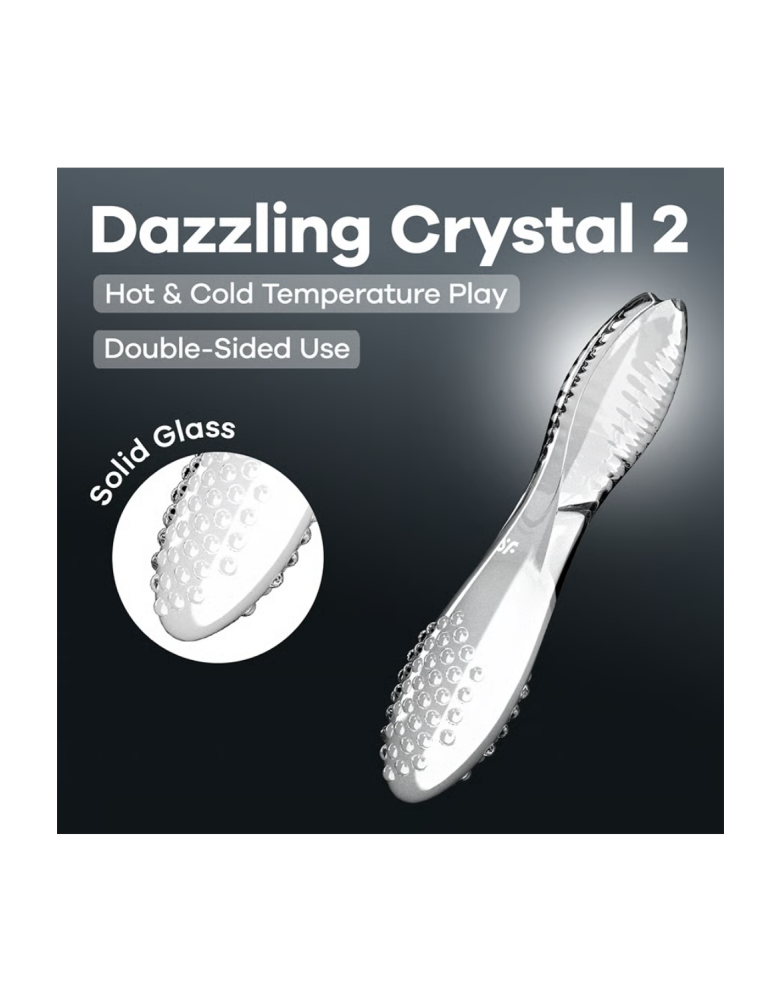 Gode en verre Dazzling Crystal 2 - Satisfyer