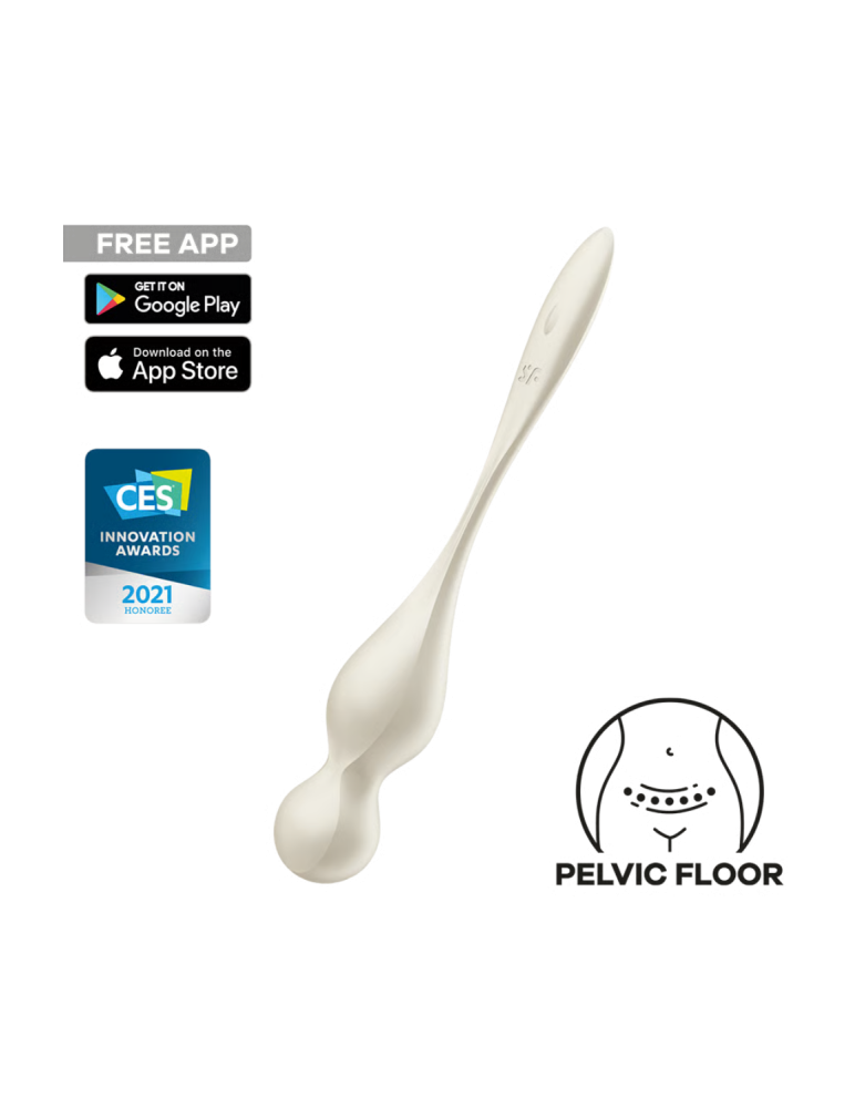 Boule de geisha avec télécommande Love Birds 1 - Satisfyer