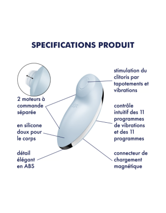 Vibromasseur Tap & Climax 2 - Satisfyer