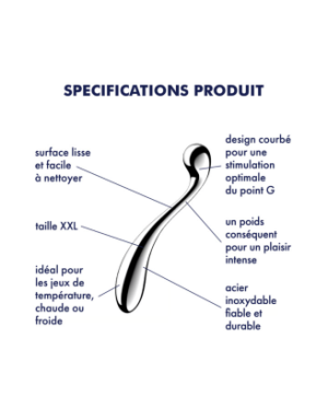 Gode en acier inoxydable Star Force 4 - Satisfyer