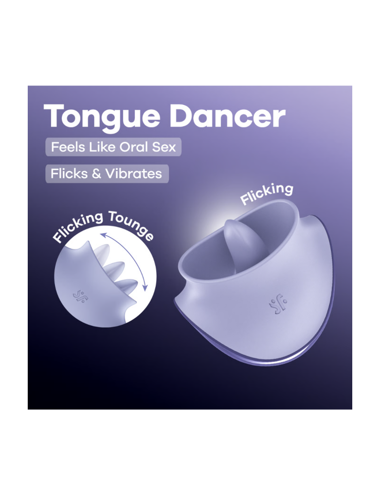 Stimulateur Tongue Dancer - Satisfyer
