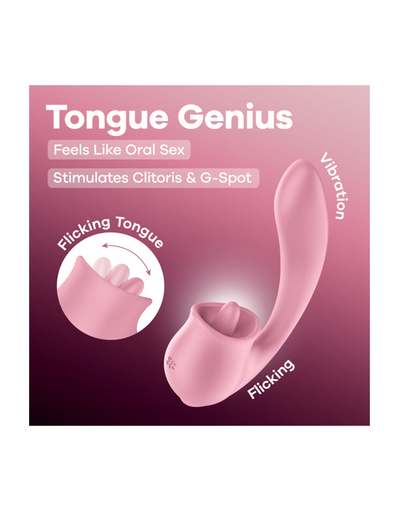 Stimulateur Tongue Genius - Satisfyer