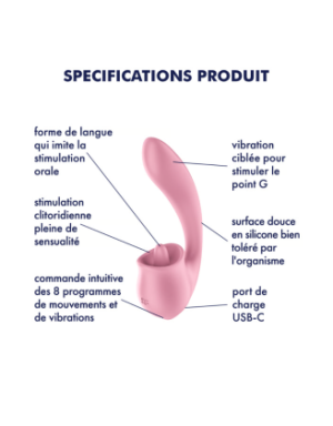 Stimulateur Tongue Genius - Satisfyer