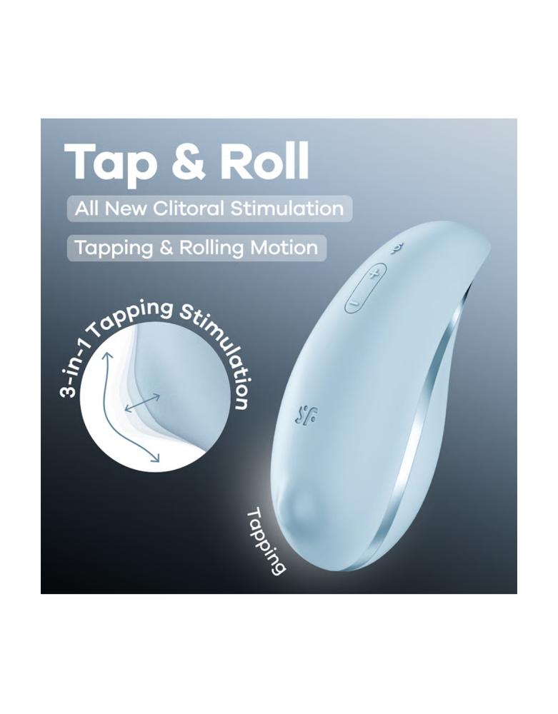 Vibromasseur Tap & Roll - Satisfyer