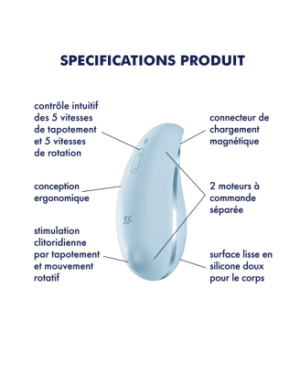 Vibromasseur Tap & Roll - Satisfyer