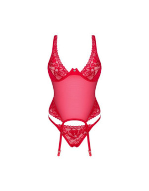 Lacelove Corset - rouge