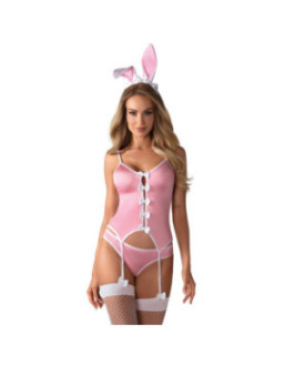 Bunny suit Costume Lapin 4 pcs rose