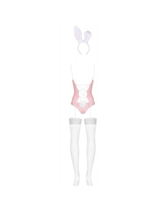 Bunny suit Costume Lapin 4 pcs rose