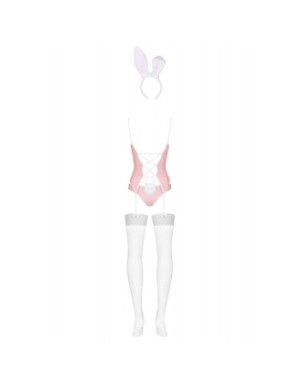 Bunny suit Costume Lapin 4 pcs rose