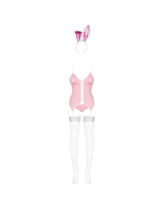 Bunny suit Costume Lapin 4 pcs rose