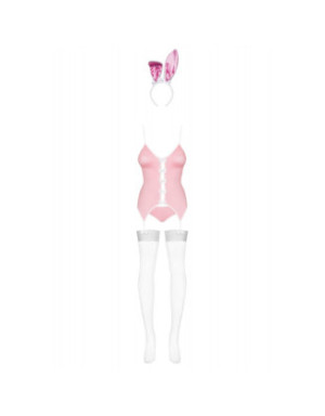 Bunny suit Costume Lapin 4 pcs rose