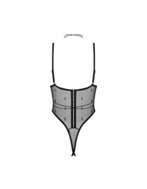 Anniverse special body ouvert et harnais - Noirs