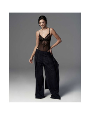 Perisia body ouvert - Noir