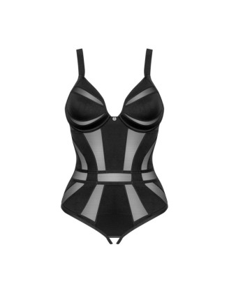 Chic Amoria body ouvert - Noir