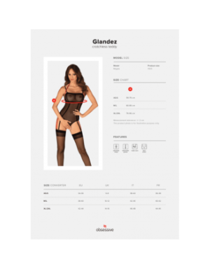 Glandez body ouvert - Noir