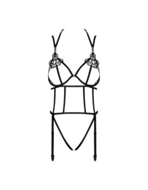 Badossa Body ouvert - Noir