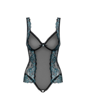 Amanta Body ouvert - Noir et Turquoise