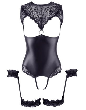 Body ouvert avec menottes – Cottelli
