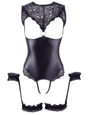 Body ouvert avec menottes – Cottelli