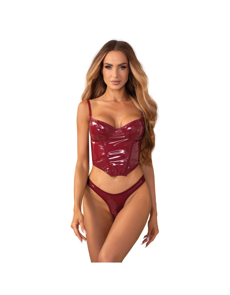 Redya Corset et string rouge