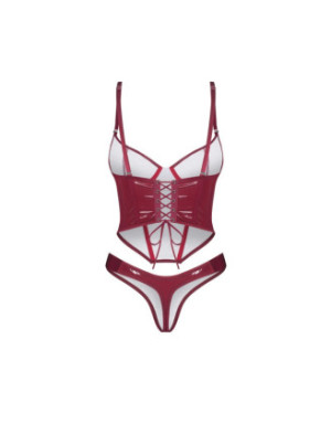 Redya Corset et string rouge