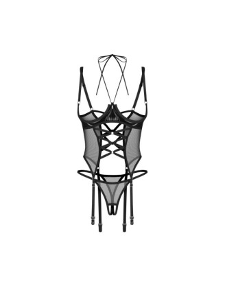 Dominna corset et string ouverts