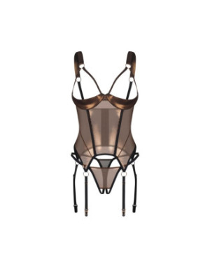 Soranna corset et string ouverts