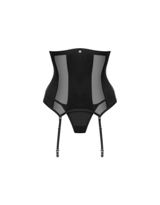 Chic Amoria corset et string - Noir