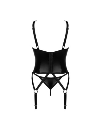 Armares guêpière et string - Noir