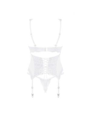 Corset et string blanc Amor Blanco