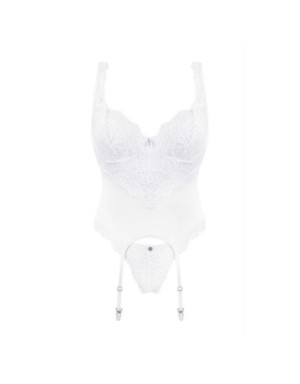 Corset et string blanc Amor Blanco