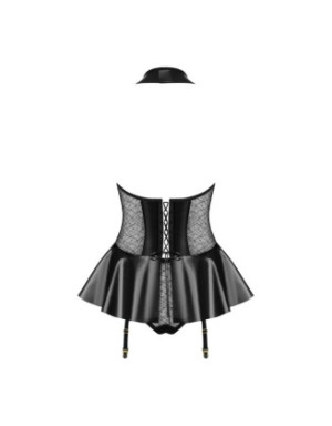 859-COR-1 Guêpière - Noir