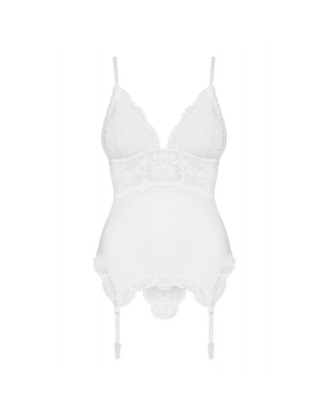 810-COR-2 Guêpière - Blanc