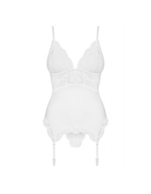 810-COR-2 Guêpière - Blanc