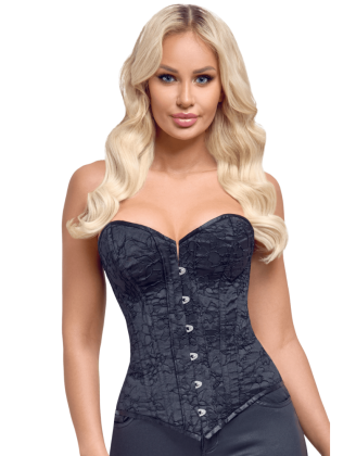 Corsage bustier à baleines avec laçage au dos - Cottelli