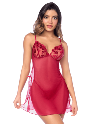 Babydoll Mapalé romantique avec string 
