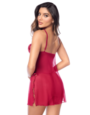 Babydoll Mapalé romantique avec string 