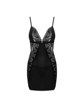 Maderris nuisette et String - Noire