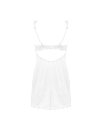 Amor Blanco Nuisette et string - Blanc