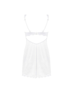 Amor Blanco Nuisette et string - Blanc